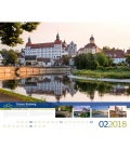 Nástěnný kalendář Nejkrásnější německé dálkové cyklotrasy /Deutschlands schö. Radfernwege