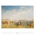 Wall calendar  William Turner 2018