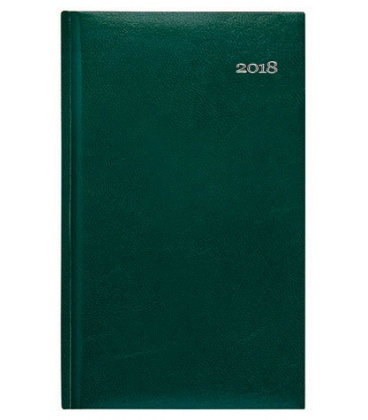 Pocket-Wochentagebuch-Terminplaner Kronos zelený 2018