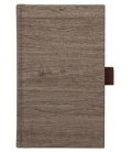 Pocket Notepad squared Notes kapesní Wood hnědý čtverečkovaný 2018 , orders only for 100+ pcs