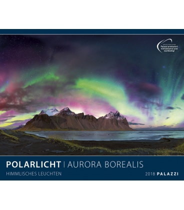 Nástěnný kalendář Polární záře 2018 / POLARLICHT I AURORA BOREALIS 2018