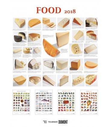 Nástěnný kalendář Jídlo / Food 2018