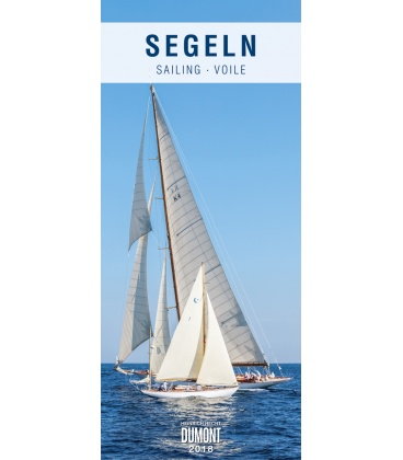 Nástěnný kalendář Sailing, Plachetnice / Segeln LS 2018