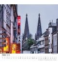 Nástěnný kalendář Katedrála v Kolíně Nad Rýnem / Domblicke 2018