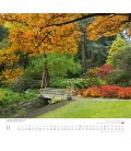Nástěnný kalendář Anglické zahrady / …geliebte englische Gärten 2018