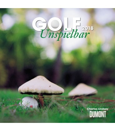 Nástěnný kalendář Golf (s úsměvem) / Golf – Unspielbar 2018
