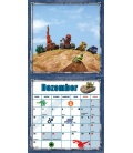 Nástěnný kalendář Dinotrux 2018