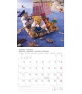 Nástěnný kalendář Medvídek Teddy / Teddy T&C 2018