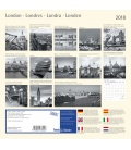Wandkalender London s/w T&C 2018