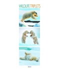 Nástěnný kalendář Zvířata / Wildlife Triplets 2018
