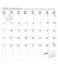 Nástěnný kalendář Majáky / Leuchttürme (BK) 2018