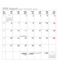 Nástěnný kalendář Mopslíci / Mops (BK) 2018