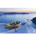 Wandkalender Light Blue 2019