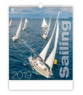 Nástěnný kalendář Sailing 2019