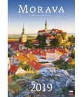 Nástěnný kalendář Morava/Moravia/Mähren 2019