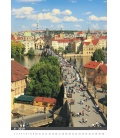 Nástěnný kalendář Praha/Prague/Prag 2019