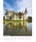 Nástěnný kalendář Naše hrady a zámky 2019