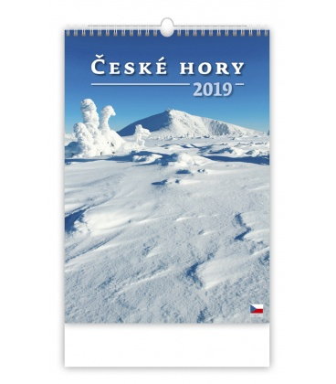 Nástěnný kalendář České hory 2019