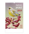 Nástěnný kalendář Zpěvní ptáci 2019