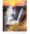 Nástěnný kalendář Waterfalls 2019