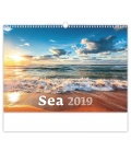 Nástěnný kalendář Sea 2019