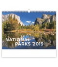 Nástěnný kalendář National Parks 2019