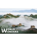 Nástěnný kalendář World Wonders 2019