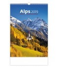 Wall calendar Alps 2019