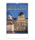Wall calendar World Monuments 2019