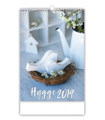 Wall calendar Hygge 2019
