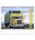 Nástěnný kalendář Trucks 2019