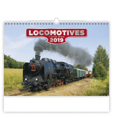 Wandkalender Locomotives 2019