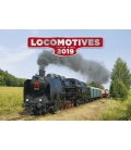 Nástěnný kalendář Locomotives 2019