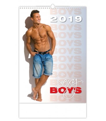 Wall calendar Sexy Boys 2019