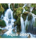 Wandkalender Aqua 2019