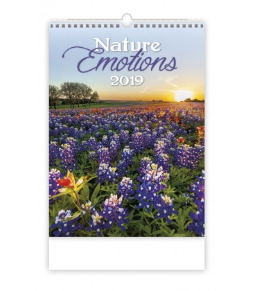 Nástěnný kalendář Nature Emotions 2019