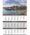 Nástěnný kalendář Pobřeží - 3měsíční/Pobrežie - 3mesačné 2019