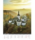 Wall calendar Slovakia  2019