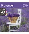 Nástěnný kalendář Provence 2019