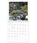 Nástěnný kalendář Gardens 2019