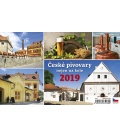 Stolní kalendář České pivovary nejen na kole 2019