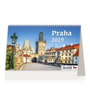Stolní kalendář Praha 2019