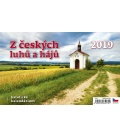 Stolní kalendář Z českých luhů a hájů 2019