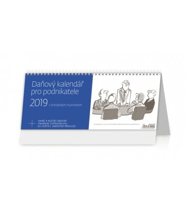 Table calendar Daňový kalendář pro podnikatele 2019