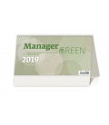 Tischkalender Manager Green 2019