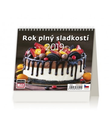 Tischkalender Minimax Rok plný sladkosti 2019
