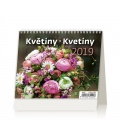 Table calendar Minimax Květiny/Kvetiny 2019