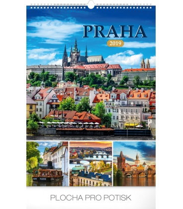 Wandkalender Prague 2019