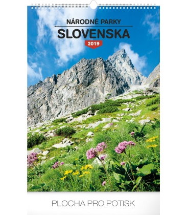Wall calendar Národné parky Slovenska SK 2019