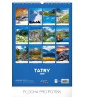 Wandkalender Tatras 2019
